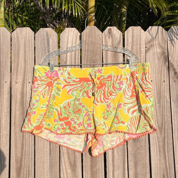 Imperfect Lilly Pulitzer x Target shorts XXL 2015 drawstring elastic waistband - Picture 1 of 15